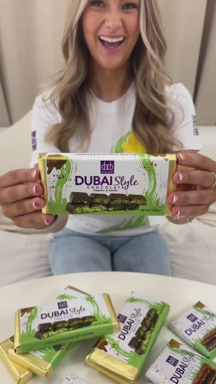 Dubai Style Milk Chocolate Bar (200g)