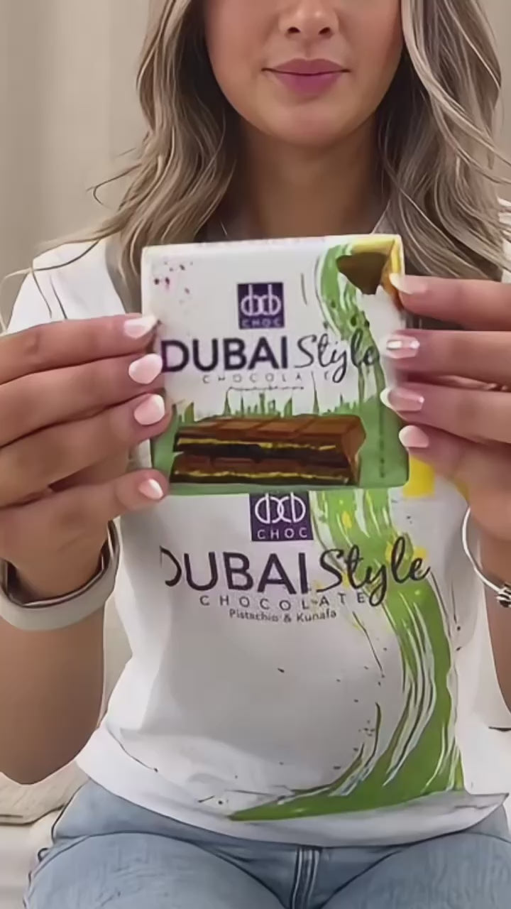 Dubai Style Milk Chocolate Bar (80g)